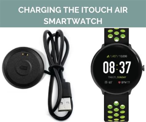 itouch air smartwatch charger.